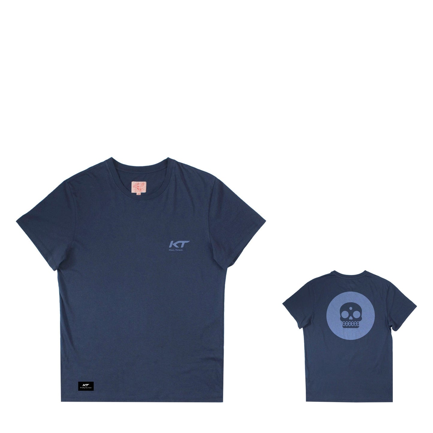 KT T-Shirt Skull Navy