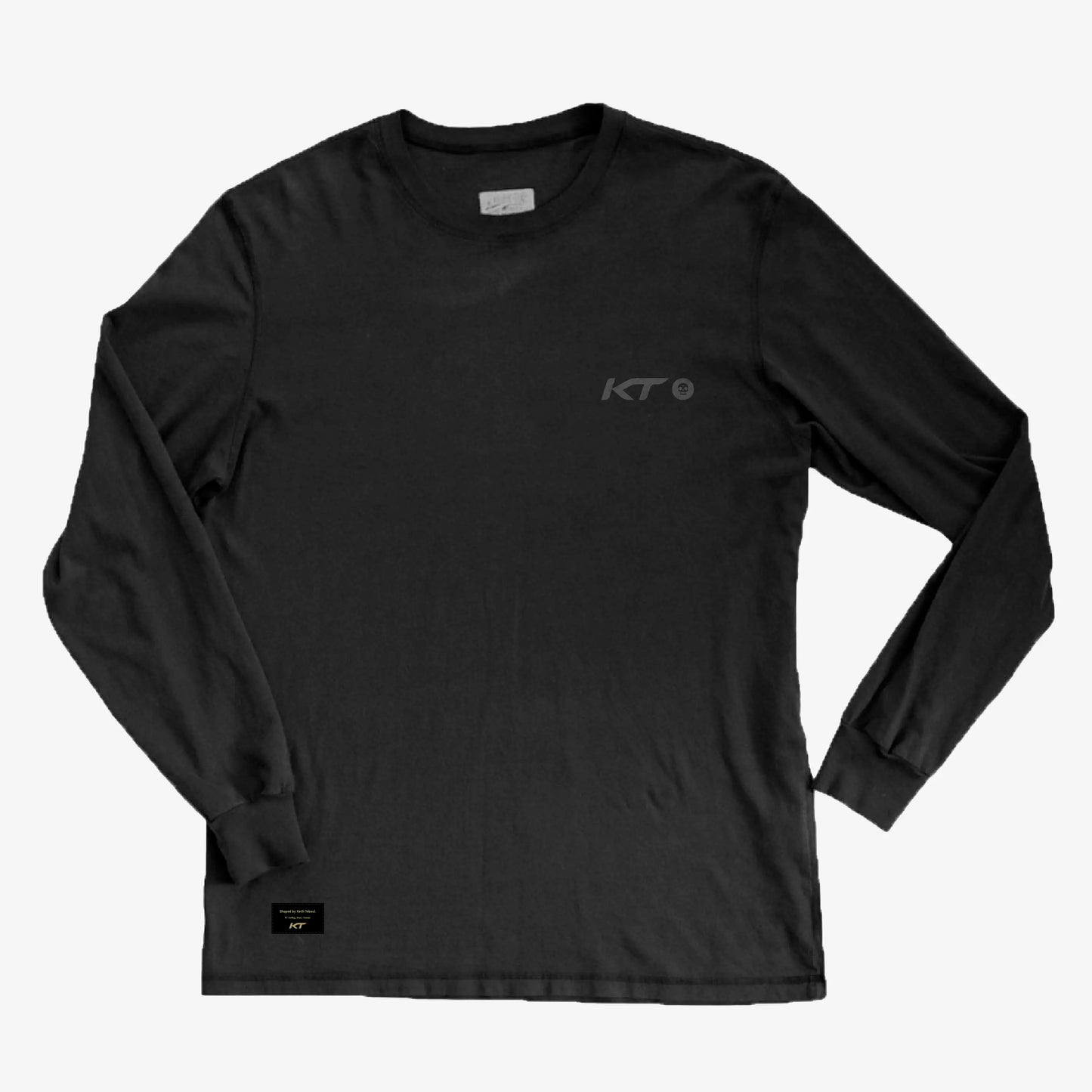 KT Logo Long Sleeve T-Shirt - Black