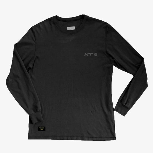 KT Logo Long Sleeve T-Shirt - Black
