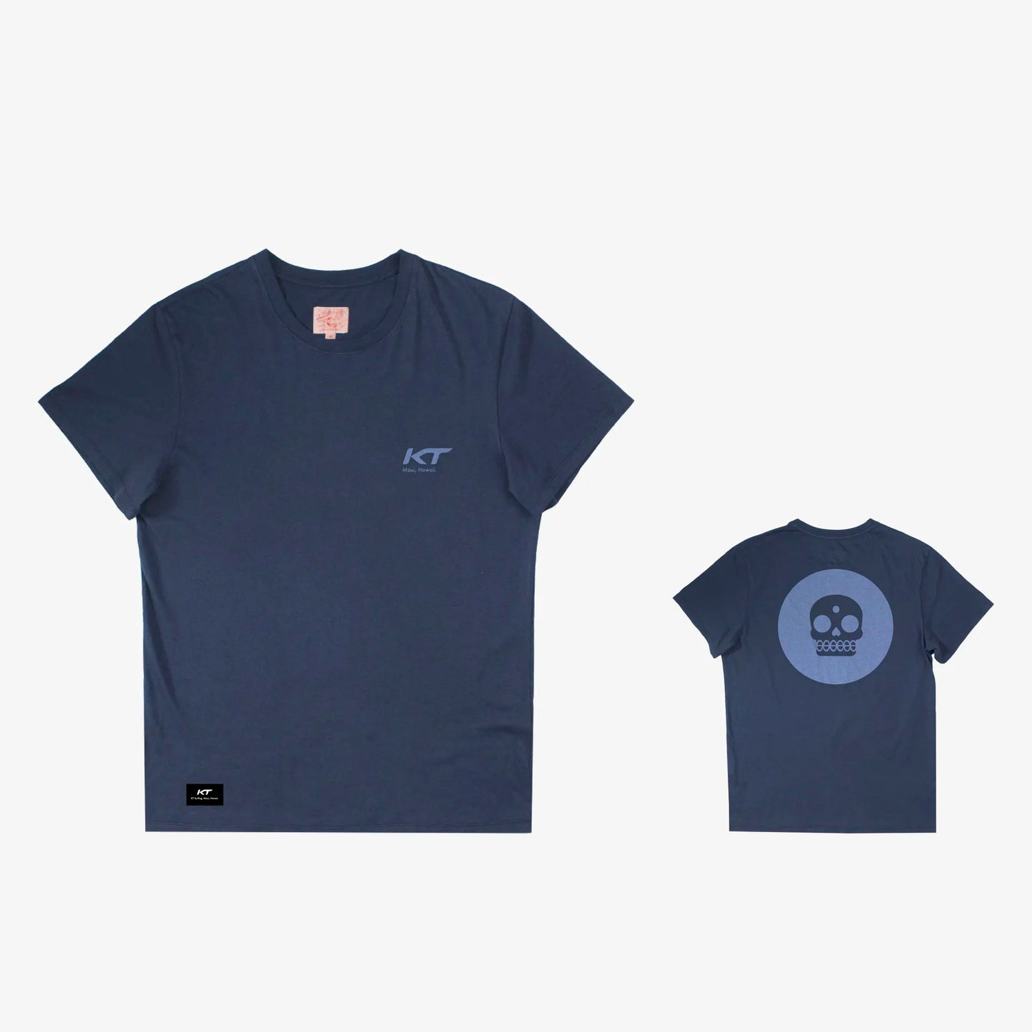 KT T-Shirt Skull Navy