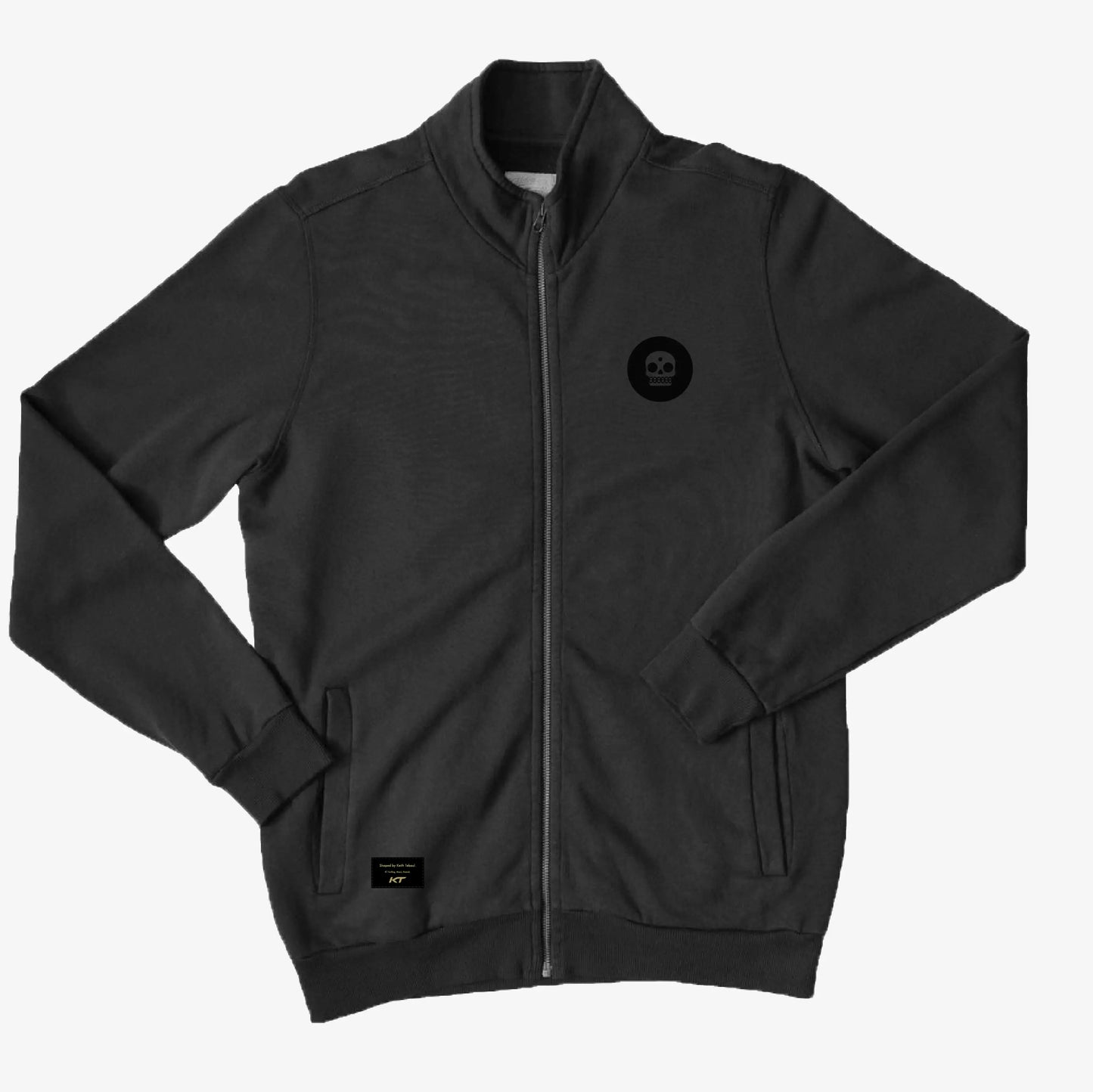 Skull Logo Training Jacket - Black